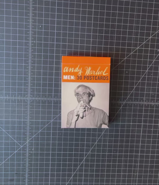 Andy Warhol: Men 30 Postcards Complete Set 2004