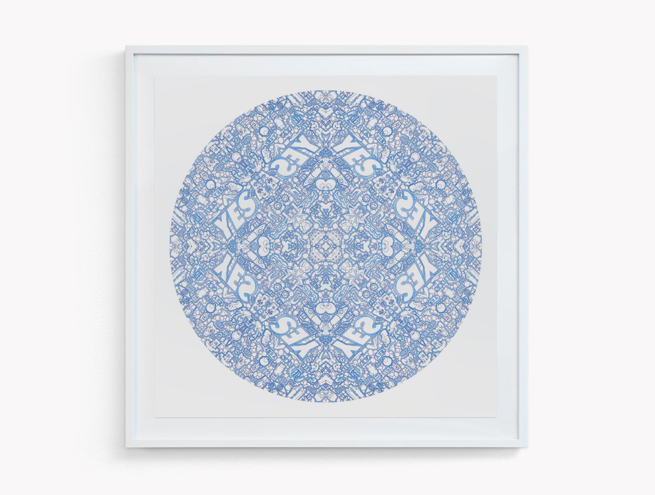 YES Print Signed AP print 46"x46" Lim Ed of 10